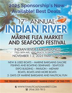 Final Call for 2-for-1 Exhibit Space Deals at the 17th Annual Indian River Marine Flea Market & Boat