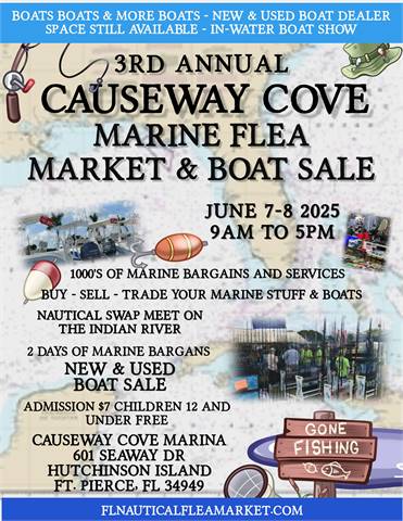 3rd Annual Causeway Cove Marine Flea Market & Boat Sale 