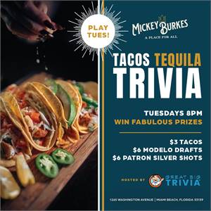 Trivia Night @ Mickey Burkes