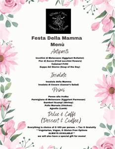 Mother’s Day at Bedda Mia