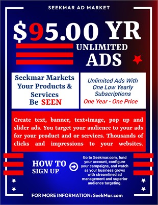 Seekmar Unlimited Ads with One Low Yearly Subscriptions of $97