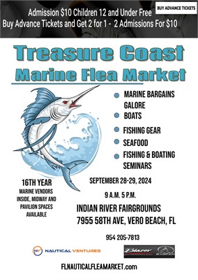 Two Treasure Coast Marine & Boat Events for the Price of One!