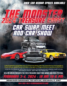 The Monster Treasure Coast Car Swap Meet & Car Show Is Back Again