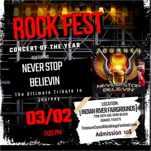 "Get Ready to Transport Back in Time with Never Stop Believin': The Ultimate Journey Tribute Band!"