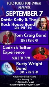 This Weekend Get Ready for the 4th Annual Blues, Burger, BBQ Festival & Ft Pierce Car Show!