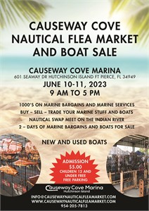 3rd Annual Causeway Nautical Flea Market and Boat Sale