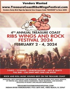 Get Ready to Rock Out at the 5th Annual Treasure Coast Ribs Wings & Rock Festival