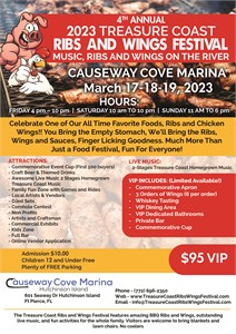 2023 Treasure Coast Ribs Wings and Music Festival