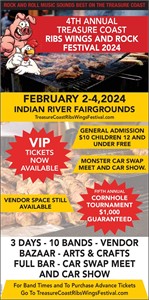 "Get Ready to Rock Out at the 5th Annual Treasure Coast Ribs Wings & Rock Festival - Inside Vendor S