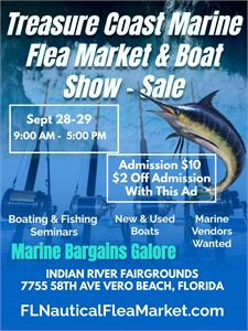 16th Annual Treasure Coast Marine Flea Market and Seafood Festival to Make Waves in Vero Beach