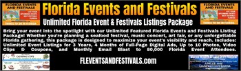 Unlimited Florida Event Listings Package 