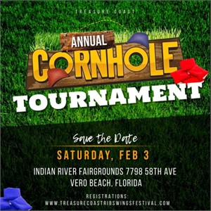 Fifth Annual Treasure Coast Cornhole Tournament & Championship $1,000 Guaranteed